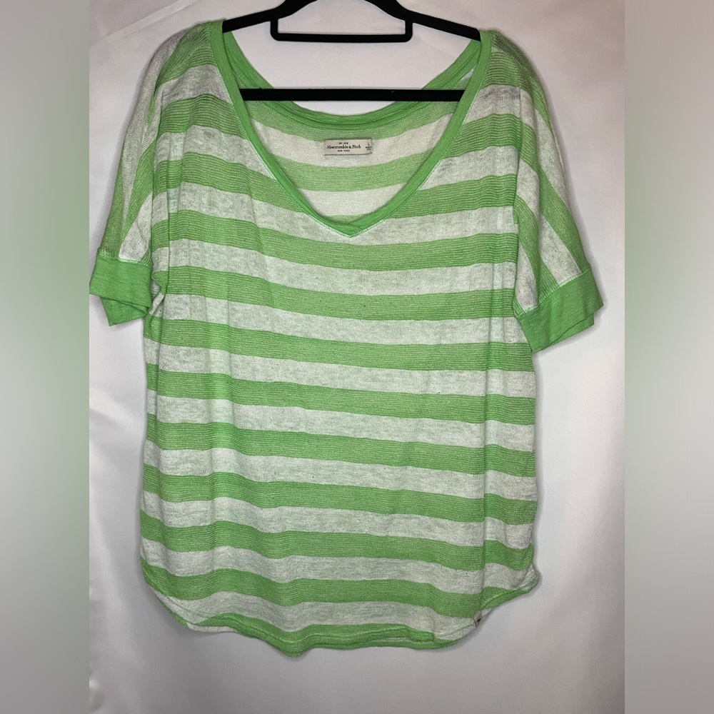 Abercrombie & Fitch lightweight striped sweater